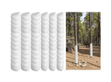 6 PCS Tree Trunk Protector, Plastic Spiral Tree Guard-Tree Bark Protector Tube Wraps to Protect V1369-AZ3-W-15370
