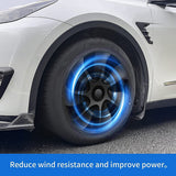Tesla Y wheel cap 4 black and model Y front and rear PP TPE fender 4 V201-DP88864