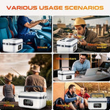 Portable Wireless Heating Lunch Box, Food-grade Stainless Steel with Even Heating, Ideal for Hot V1385-PWPDH-WU-916-001