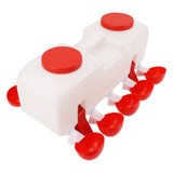 10L Chicken Waterer Semi Automatic Poultry Water Feeder Chicken Coop Accessories for Ducks Goose V1294-YM0710-3111230252111