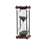 Glass Hourglass Timer, 30 Minutes Hourglass Sand Timer, for Ornament Decoration Xmas New Year V1366-AZ2-W-12542