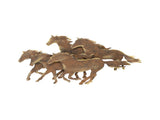 Laser Cut 3D Cantering Horses Wall Art 56cm V637-06949HRS