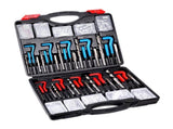 Helicoil Thread Repair Kit, 338-Piece SAE and Metric Rethreading Tool Kit, M5, M6, M8, M10, M12, V952-LWXLBGYZ338P3OJ45V0