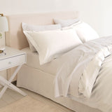 Royal Comfort - Balmain 1000TC Bamboo cotton Quilt Cover Sets - White ABM-204916