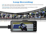 3inch LCD HD Dual Camera Motorcycle DVR Video Driving Recorder With 32G Card V462-TA-107-01