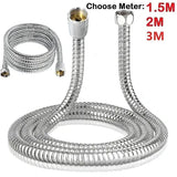 Thick Stainless Steel Shower Hose, 3 m Length, G1/2 Thread, Hand Shower Connection, leak-resistant V1189-LC-LY-00066