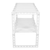 2Tier Sink Rack Cabinet Organizer Storage Telescopic Shelf Kitchen Bathroom Holder V1294-YM0718-3118200242911