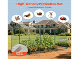 Crop 3.56 x 1.2 x 1.94 m Plant Protection Tent with Zippered Door, Wind-Resistant Tall Crop V952-ZZBHZ1PCS144OHU8N001V0