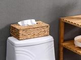 Tutuviw Tissue Box Cover Rectangle,Tissue Box Holder for Bathroom,Water Hyacinth Tissue Box V1189-WXFWAL-20260319-00248