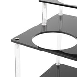 Syrup Bottle Holder Stand Acrylic 2 Tier Multifunctional Easy Assembly Syrup Holder Display Stand V1294-YM0901-3118250071811