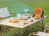 GREEN 2-in-1 Portable Fan & Light, Quiet & Cool for Outdoor Use V1232-BXSFS003
