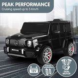 Kahuna Mercedes Benz AMG Licensed G63 Kids Electric Ride On Car Remote Control Dual 25W Motors CAR-G63-S306-BK