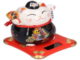 6in Fortune Cat Ceramic Waving Lucky Cat Ornament Home Decoration for Bedroom Car OfficeType 3 V1294-YM0523-3115210229413