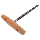 Guitar Peg Shaper Tool with Multi-Color Wooden Handle, Easy to Use for Precise String Peg Shaping V1192-AZ-W-25674