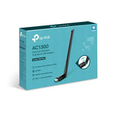 TP-Link Archer T3U Plus AC1300 High Gain Wi-Fi Dual Band USB Adapter, 867Mbps at 5GHz 400Mbps at V1202-V2-NWTL-ARCHERT3UPLUS