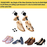 1 Pair Shoe Stretcher, Adjustable Shoe Trees for Men and Women Wooden Shoe Shaper Shoe Expander V1366-AZ2-W-18341