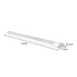 Emitto 10Pcs LED Slim Ceiling Batten 120 CM x10 LI0385-10PC-120