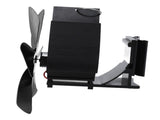 Wood Stove Fan Heat Powered 6 Blades Hanging Stove Fan Silent Flue Pipe Hanging Fireplace Fan Eco V1294-YM0706-3114230124811