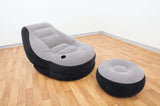 Intex Ultra Lounge Inflatable Chair and ottoman 68564 V1032-IXULTRACHAIR_68564