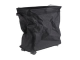 4 Roll Wheels Laundry Basket with Handles Oxford Cloth Storage Bin for Household Sundries Black V1294-YM0521-3117230008012
