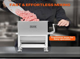 Manual Meat Mixer, 15L Fixed Tank Meat Processing Equipment, V952-SYRLJBJBKQXKG26A7001V0