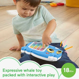 Fisher-Price Linkimals 1-20 Count & Quiz Whale Learning Toy V563-194735093632