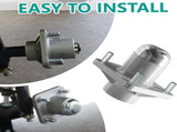 Club Car DS Front Hub Assembly, Golf Cart Wheel with Bearings Seals Kit for 1981-2003 Gas and V1259-DP01-A-5449