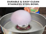 EUROCHEF 1000W Commercial Cotton Candy Machine Fairy Floss Maker V219-FODFLSEUCACM9
