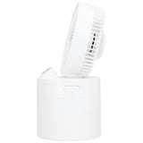4000mAh Humidifier Fan Dual Mist Spray USB Charging Fan Cooling Humidifier for DormitoryWhite V1294-YM0901-3113210069512