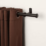 Ceiling Mounted Curtain Rod Brackets, Heavy Duty Ceiling Bracket for 1 Inch Curtain Rod Holder V1369-AZ3-W-11802
