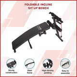 Foldable Incline Sit Up Bench V63-798677