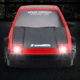 1/24 2.4GHz RC Drift Car 4WD High Speed Remote Control Racing Vehicle Red for 3 year old V1263-JX-7287-1