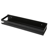 Bathroom Rack Black Large Storage Space Waterproof Strong Bearing Capacity Hotel Shelf Set 40x10x6cm V1294-YM0523-3112220013011