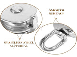 SWETRACE Cable Weight Pulley System Silver for Transportation Equipment 1Pcs 3.5In V1189-LWWAL-20260327-03461