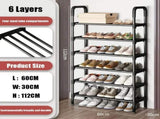 6-Layer Multi-Function Shoe Rack Space Saver V178-62190