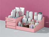 Makeup Storage Case Plastic Cosmetic Drawer Storage Box Multifunctional Storage Drawers for Bathroom V1294-YM0523-3117220068514