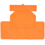 Thickened Rubber Baseball Bases for Yard and Field Training Orange 5Pcs V1369-AZ3-W-17147