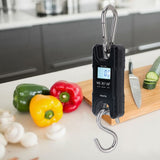 500kg Portable Digital Electronic Hanging Scale Luggage Hook Scale High Precision V1294-YM0901-JY31445