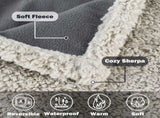 Pawsse Waterproof Pet Blanket, Pee Urine Proof Dog Blanket Cover for Couch Bed Furniture Protector, V1189-WXFWAL-20260319-01370