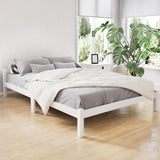 Artiss Bed Frame Double Size Wooden White LEXI WBED-C-001D-137-WH