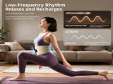 EMS Microcurrent Pulse Waist Massage Belt with Graphene Heating & Lumbar Support, Foldable & V1341-ZY-VP6ESSZV-A