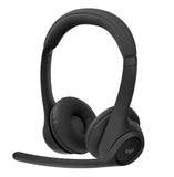 Logitech ZONE 300 Wireless Headset Midnight Black 1-Year Limited Hardware Warranty V1202-V2-SPLT-ZONE300-BK