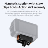 STARTRC Action 5 Pro Magnetic Adapter Mount for DJI Osmo Action 5 Pro/Action 4/Action 3 Quick V413-ST-1146356