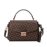 Crossbody Bags for Women - Shoulder Bag Fashion Print Style, Lock Design Handbags for Women, V1192-AZ-W-16316