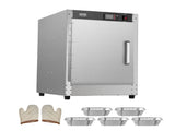 Hot Box Food Warmer, 5-Tier Concession Warmer with Water Tray, 5 Pans, Single-door and Adjustable V952-XXSPBWJ5CBTM0I6VPV3