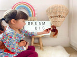 Handwoven Rattan Balloon Model Ornament Photo Props for Baby Room Decor Hanging Versatile DIY Party V1192-AZ-W-10635