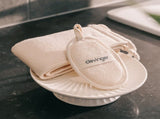 6 pcs Clevinger Eco Oval Facial Exfoliating Loofah Biodegradable Skin Exfoliation Pads V915-CV0269X6