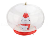 Xmas Inflatable Ornament Ball 23.6 Inch PVC LED Light Up Xmas Snowmen Blow Up Ball Outdoor V1294-YM0901-3111240281611