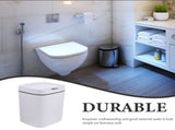 White Plastic Automatic Trash Can with Smart Sensor Induction for Bathroom and Kitchen Use V1369-AZ3-W-09050
