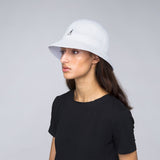 KANGOL Tropic Casual Bucket Hat K2094ST Summer Sun Brim Cap - White V563-K2094ST-WHT-XL
